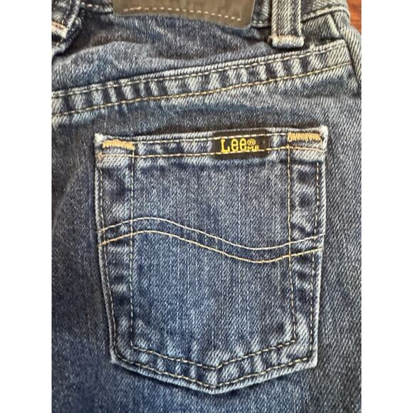 Vintage Lee Premium Toddler Boy Jeans Size 4 Internal Adjustable Waistband - Picture 4 of 12